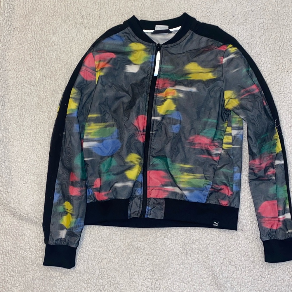 Puma winderbreaker zip up jacket M.